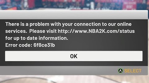 Worst time to get Mycareer error code 6f8ce31b