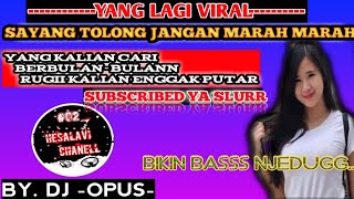 DJ VIRAL ( SAYANG JANGAN MARAH MARAH) BY DJ OPUS