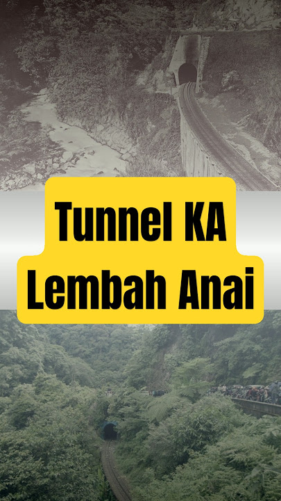 Terowongan Kereta Api Lembah Anai then now #shorts #history #train #travel #fyp