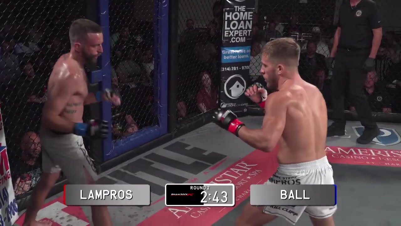 Shamrock FC 339 Dustin Lampros vs Brandon Ball YouTube