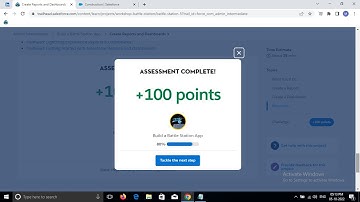 Admin Intermediate | Build a Battle Station App |Create Reports and Dashboards #Trailhead_Solutions