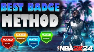 Best Badge Grinding Method In NBA 2k24 Fastest Way To Max Out Badges
