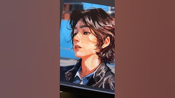 MAN Portrait Painting Process! #digitalart