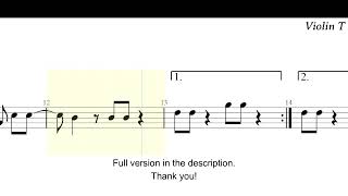 You're My Heart You're My Soul Violin Sheet