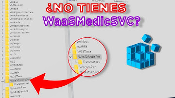 No tengo Windows Update Medic Service (WaaSMedicSVC) en el editor del registro