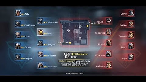 Never Gonna Play 10v10 on Rust again | New 10V10 on Rust Map Domination gameplay in COD Mobile