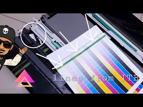 RICOH IM C3000 | solid lines on copy and prints | ITB issue