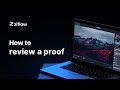 Ziflow  how to review a proof in ziflows viewer