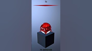 Satisfying Smiley Ball Cloth Simulation in Blender 4.4 | FK Animation #Shorts #Blender #Animation