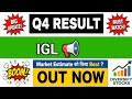IGL Q4 Results 2026 | IGL Results Today | IGL share latest news | IGL Dividend 2026 | IGL share 