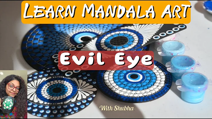 Learn Mandala Art - Evil Eye Pattern | Creations by Shubha