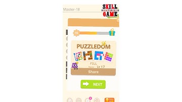 Puzzledom - Fill Master Level 1 - 50 - Walkthrough