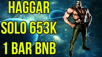 UMvC3 Haggar 653k 1 Bar BnB