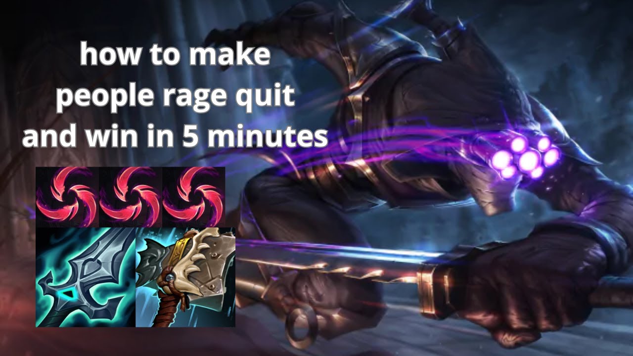 Unranked To Master With Master Yi Top - How To Make People Rage quit And Win In 5 Minutes