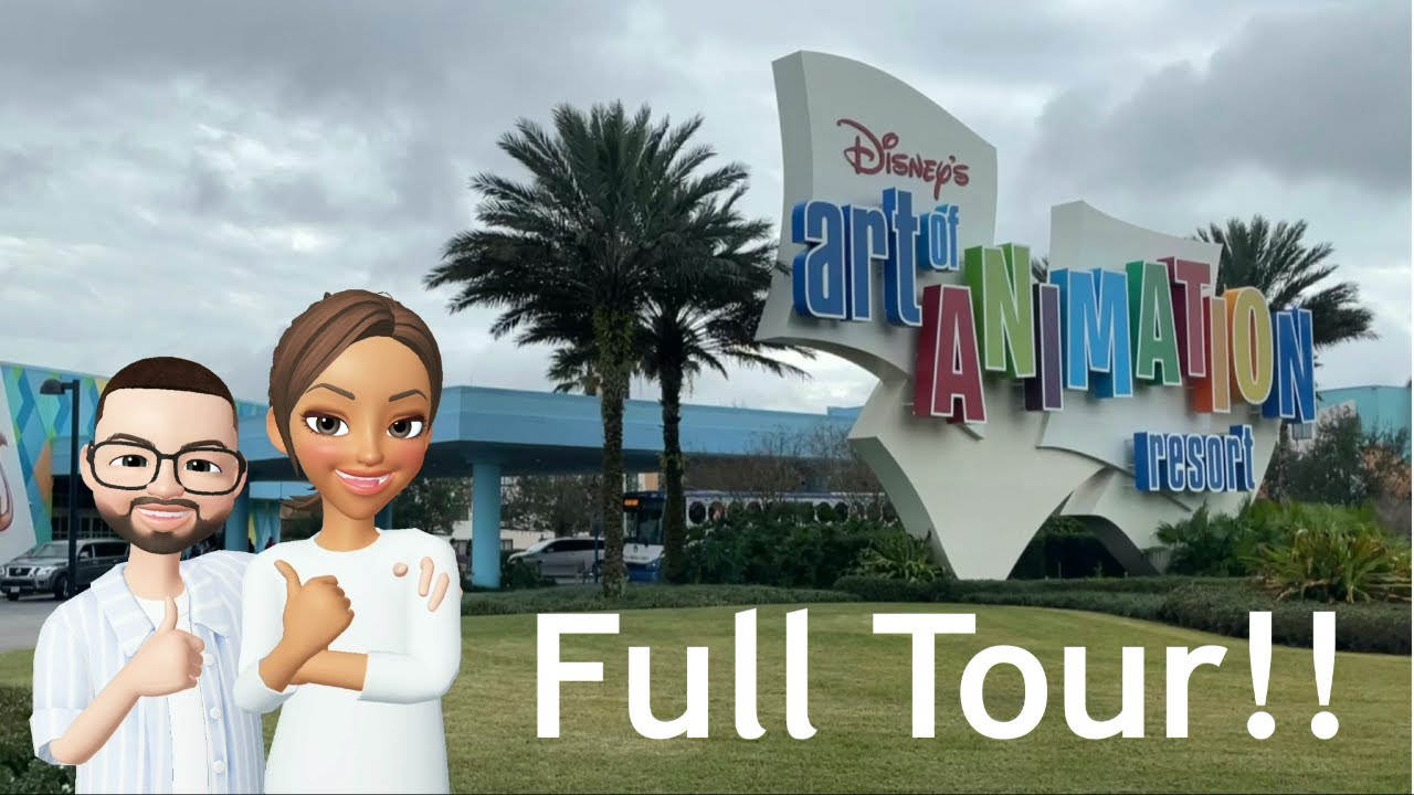 Disneys Art of Animation Resort Tour Finding Nemo Family suite Tour