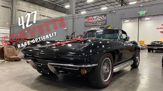 BIG BLOCK 427 Corvette Restoration - Rare Options?!?! Classic Car Hot Rod Restoration Shop