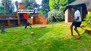 Training With My Little Brother Got CRAZY!