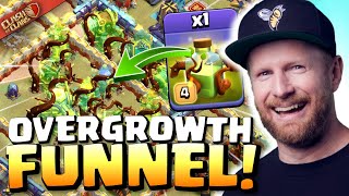 OVERGROWTH creates PERFECT FUNNEL IN $50,000 Tournament Semi Finals! Clash of Clans