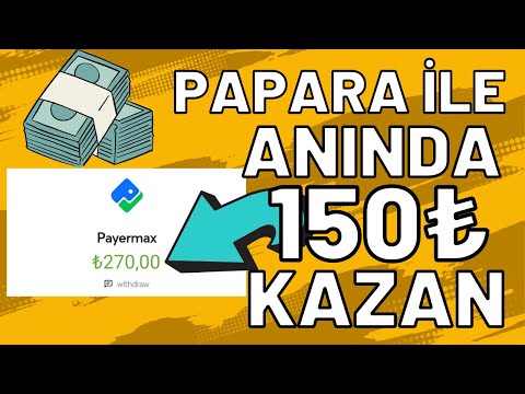 Papara İle Anında 150₺ Kazan 🤑 Ödeme Kanıtlı 💰 İnternetten Para Kazanma 2022