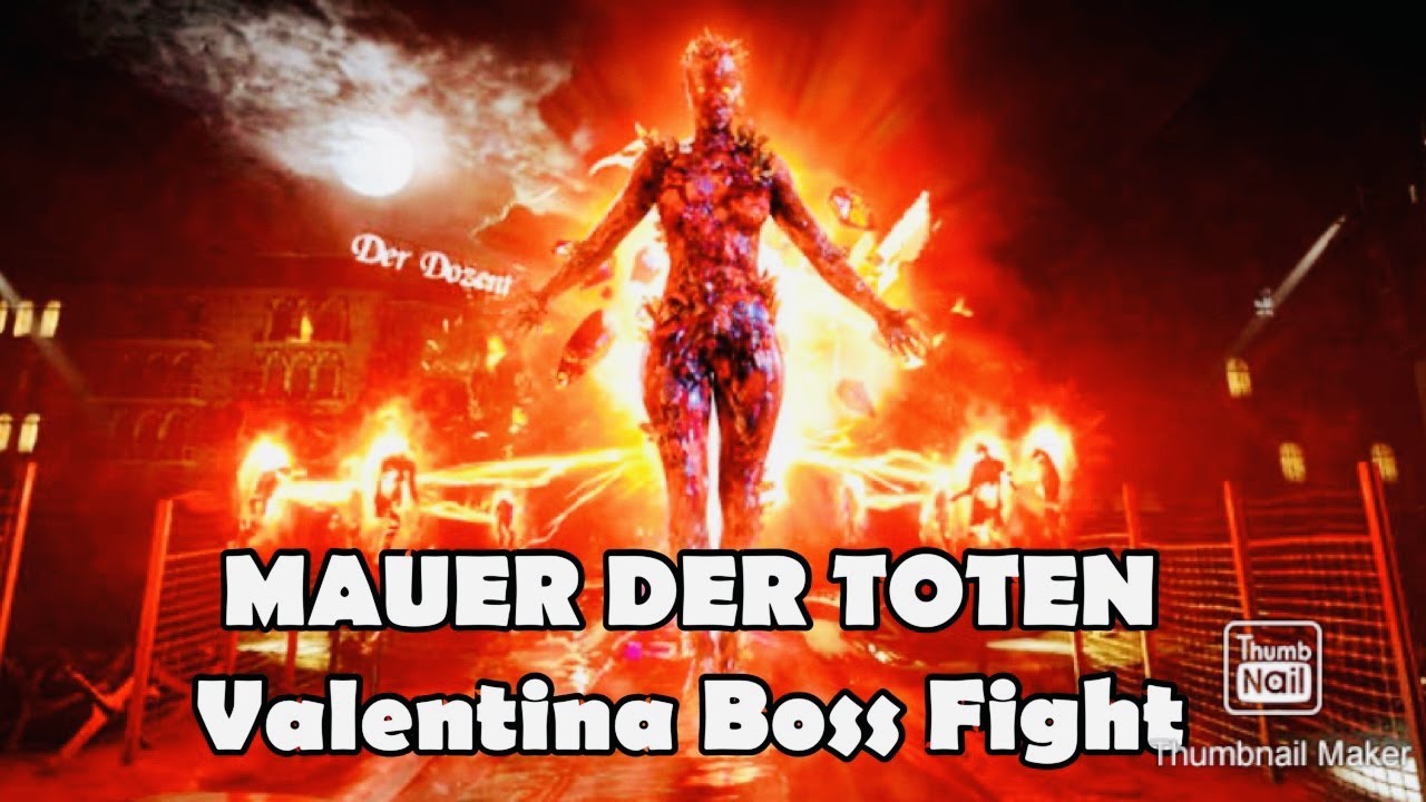 Mauer Der Toten: Valentina Boss Fight and End Cutscene | No Commentary