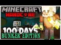 I Survived 100 Days of Hardcore Minecraft in a Fallout Bunker, and Here's What Happened!