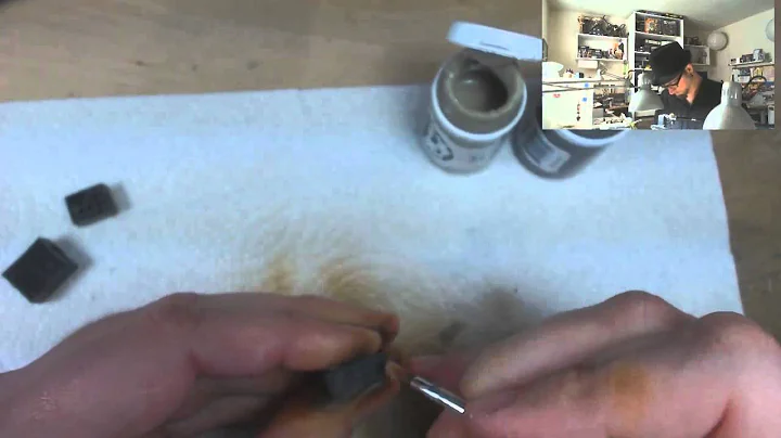 Two Minute Tutorial - Drybrush Acrylic Weathering