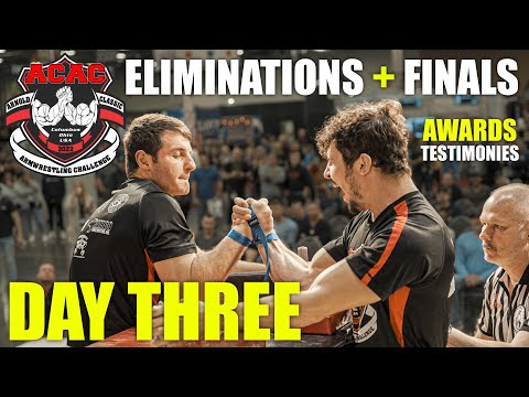 2022 Arnold Classic Armwrestling - Day 3 | Eliminations + FINALS!
