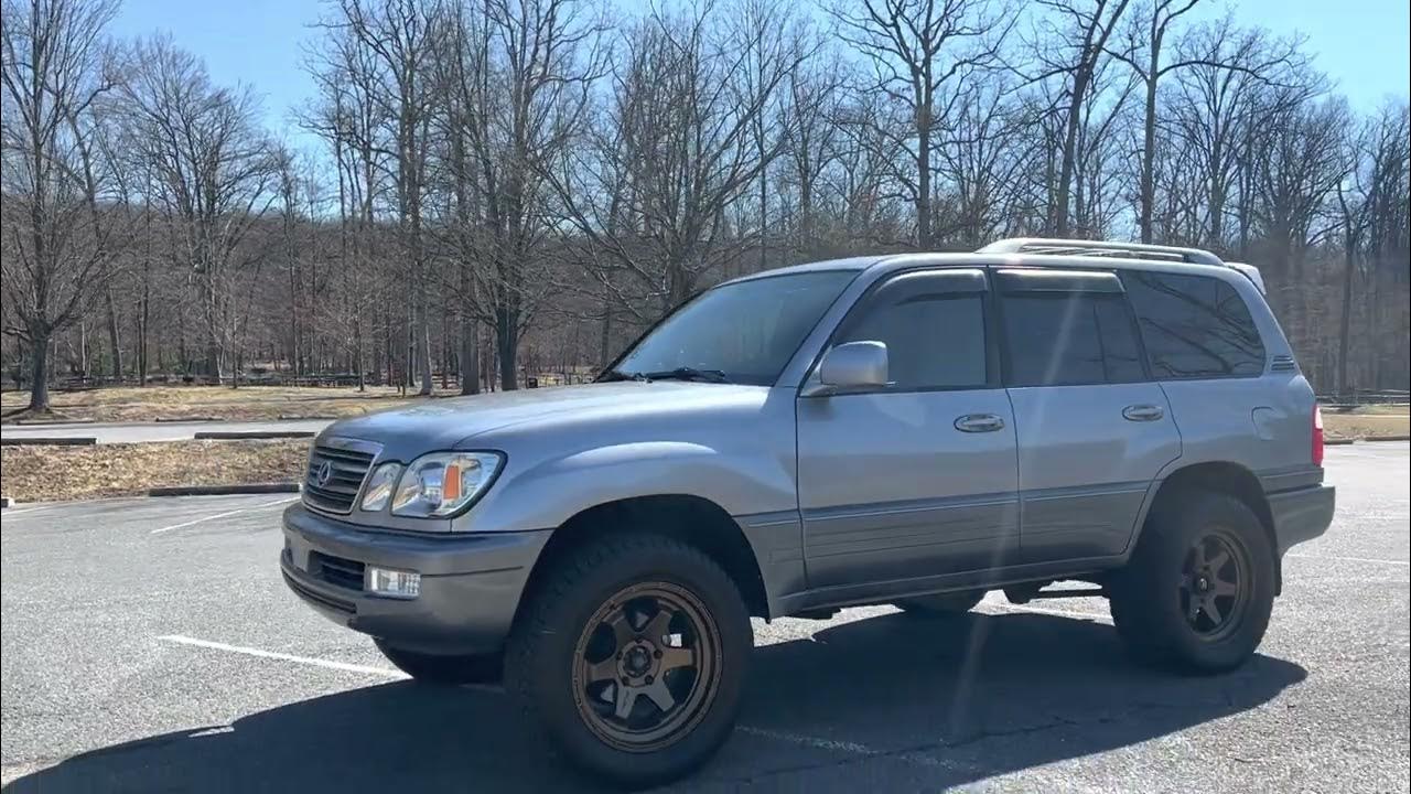 2005 Lexus LX470 height control demonstration YouTube