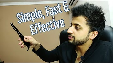 TRAINING With BUTTERFLY KNIVES (Part-2) | Simple Open and Close | Momentum Swirl.!!