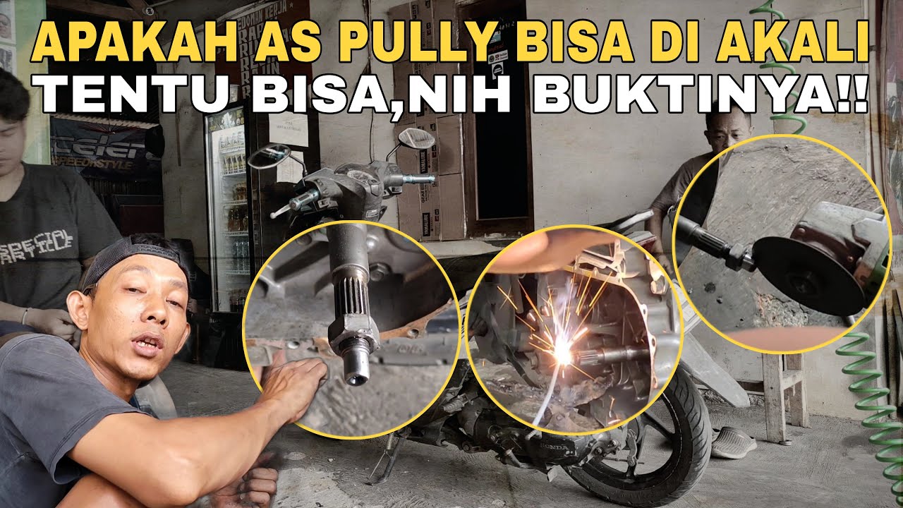 CR MENGAKALI AS PULLEY‼️Beat Karbu/ Fi,Vario Yg Aus Tergerus Bering Cover Ga Awet@PPM Channel(PUTRI PASUNDAN MOTOR)