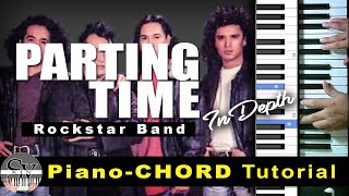 PARTING TIME Piano-CHORD Tutorial by Rockstar (In-Depth)