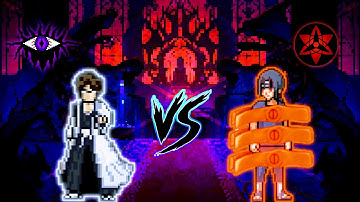 Captain Aizen(New) VS Itachi S1 OP in Jump Force Mugen