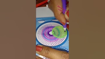 Spirograph design pattern #shorts #youtubeshorts #tranding #spirograph #viral #vlog #sakshiartsworld