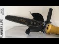 angle grinder hack to chainsaw