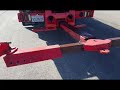 Flatbed Double towing