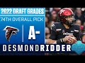Falcons Take SECOND QB Off the Board in Desmond Ridder with 74th Overall Pick | 2022 NFL Draft Grade