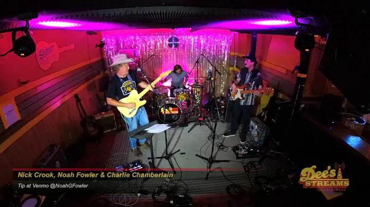 Nick Crook, Noah Fowler & Charlie Chamberlain @ Dee's 08.22.25