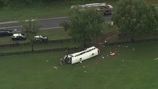 8 Dead, At Least 40 Injured As Farmworkers' Bus Overturns In Central Florida