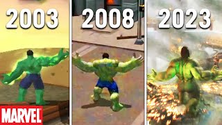 Evolution of Hulk Thunder Clap in Games