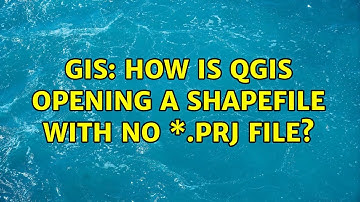 GIS: How is QGIS opening a shapefile with no \*.prj file? (2 Solutions!!)
