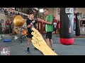 Mike Tyson Signature Boxing Combination - Heavy Bag Drill