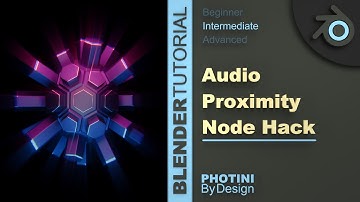 Geometry Nodes Audio Visualizer – Blender Tutorial