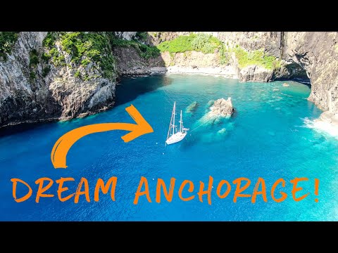 Dream Anchorage! Raw, rugged and alone... Sailing Vessel Delos Ep.251