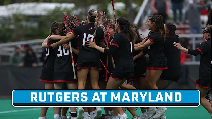 Rutgers at Maryland | Big Ten Women's Lacrosse | Apr. 27, 2024