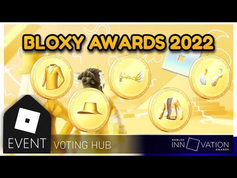 How to get ALL ITEMS in INNOVATION AWARDS EVENT!! (Roblox