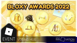 Roblox - Quick, find your seat! The #BloxyAwards are starting NOW!      🏆