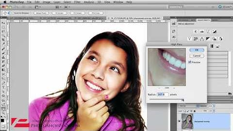 Photoshop CS5 - Sharpening with High Pass