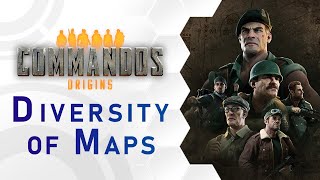 Commandos: Origins | Diversity of Maps Trailer (US)