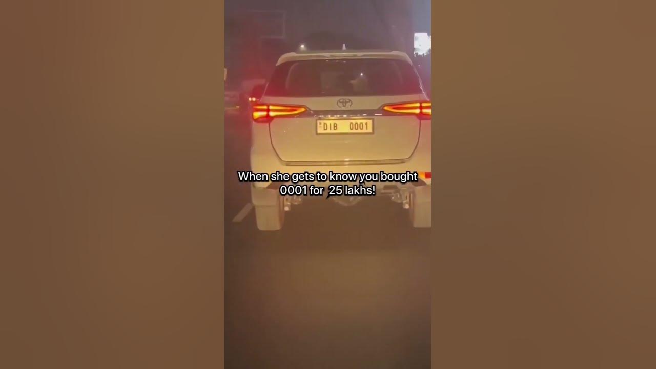 0001-number-plate-fortuner-firstvlog-youtube