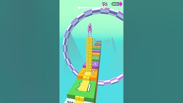STACK SURF 3D | Level 43 | Gameplay | #Shorts